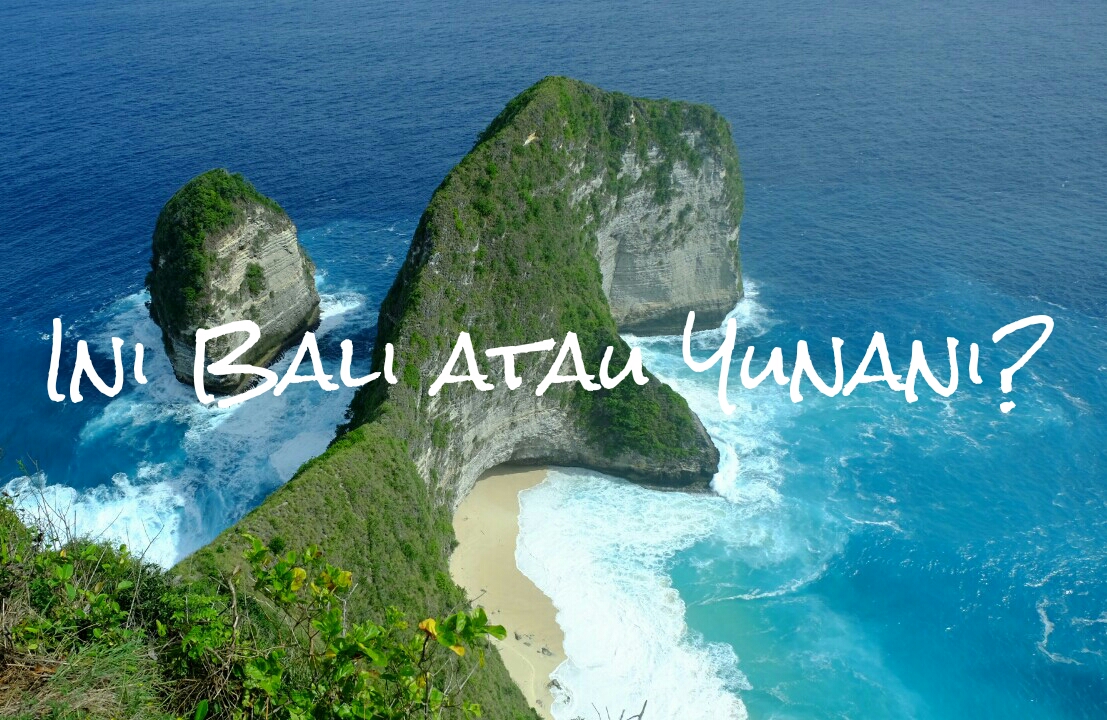 Ada Pantai Mirip Navagio Beach Yunani Di Bali