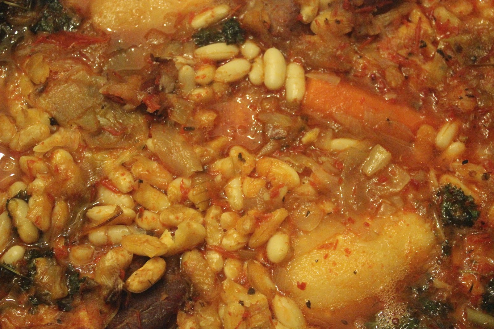 Cassoulet Home-made organic cassoulet
