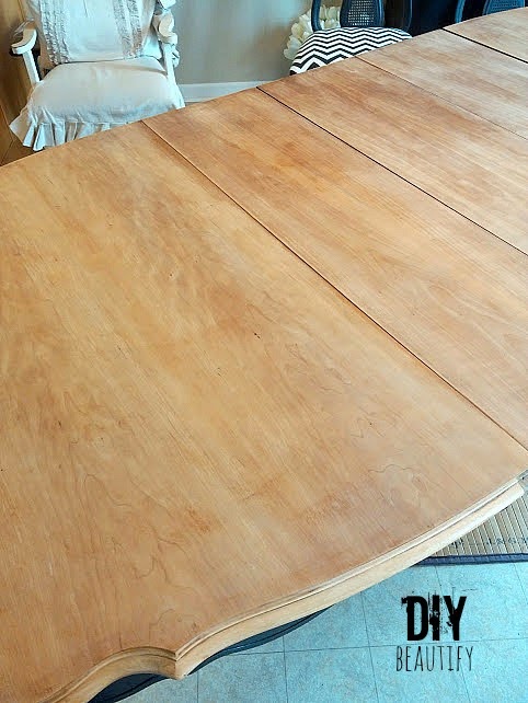 sanding table top
