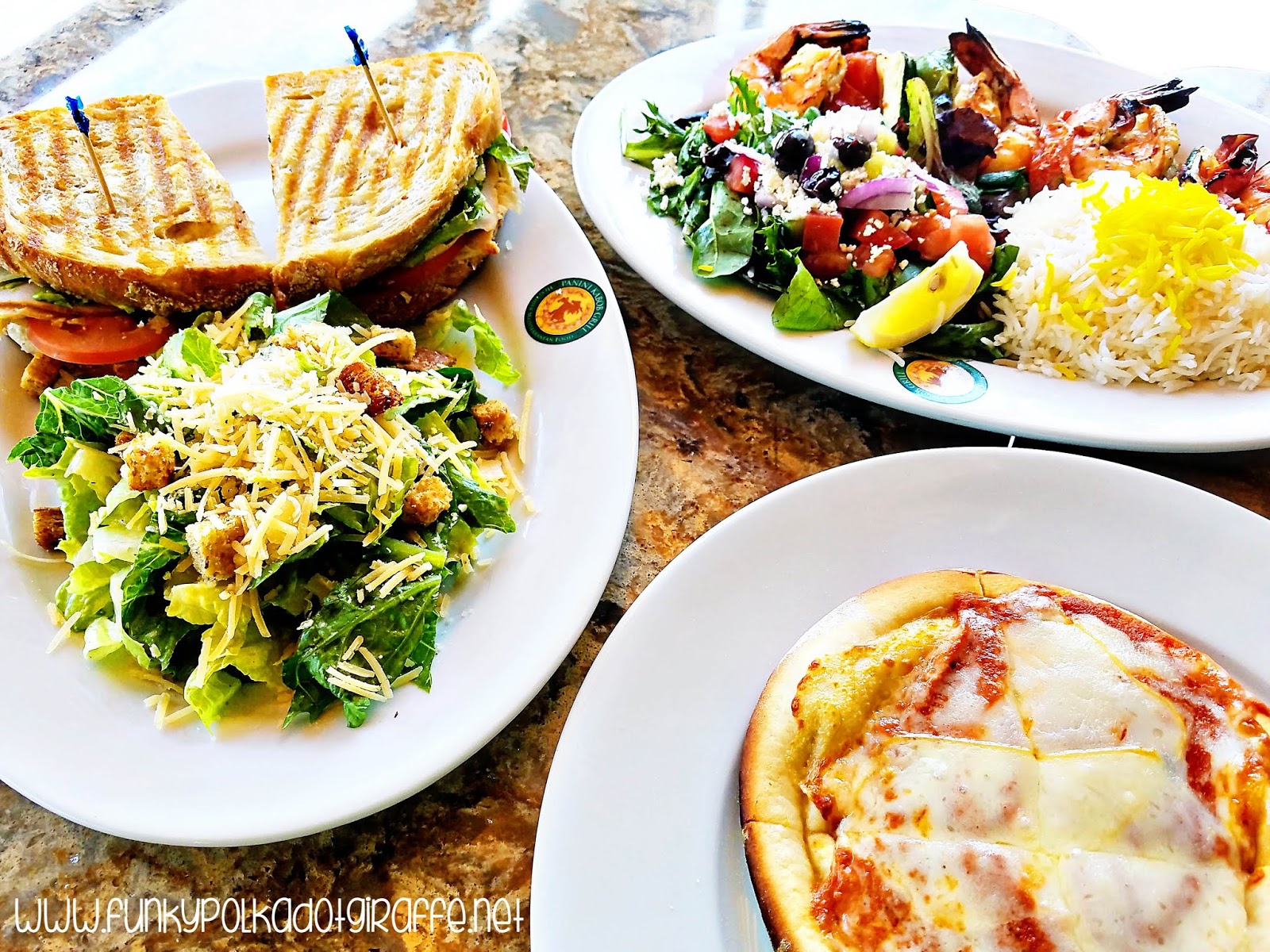 Funky Polkadot Giraffe Panini Kabob Grill at the Kaleidoscope Mission