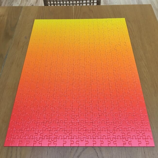 28 Fascinating Pictures That Will Satisfy Every Perfectionist - A gradient puzzle