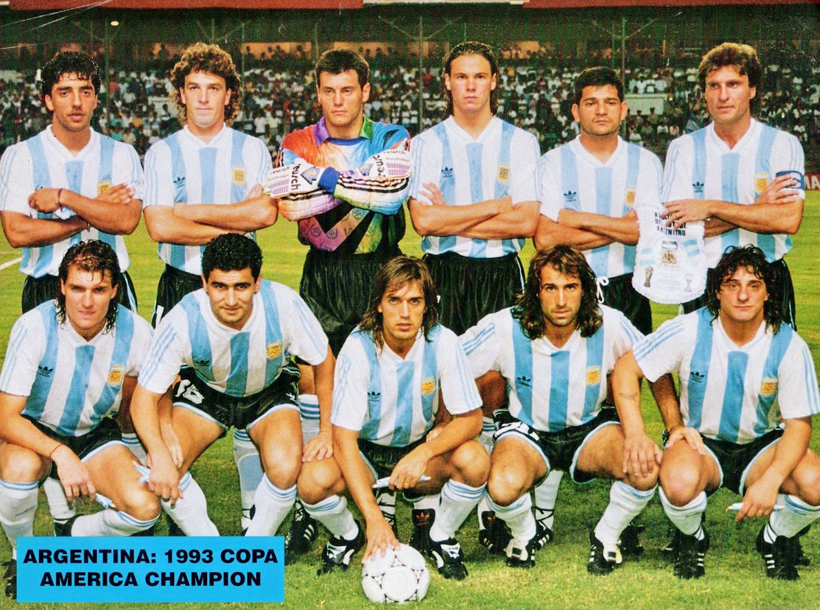 SELECCIÓN DE ARGENTINA contra Bolivia 17/06/1993
