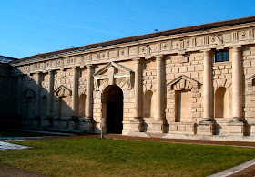 The Palazzo del Te was designed as a pleasure palace considered to be Giulio Romano's masterpiece