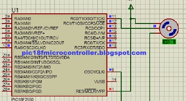 Servo Motor Interfacing With PIC Microcontroller Proteus Simulation Servo Motor Interfacing With PIC Microcontroller Proteus Simulation