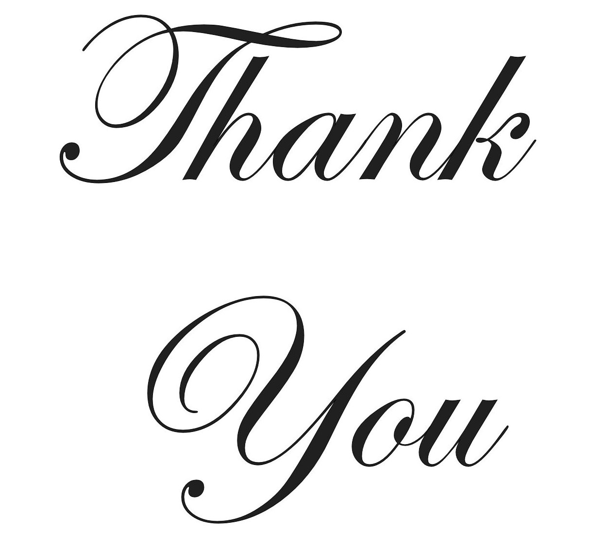 Thanks for good words
