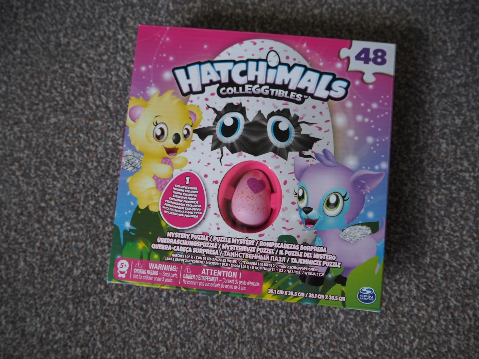 Hatchimal CollEGGtibles Mystery Puzzle Review
