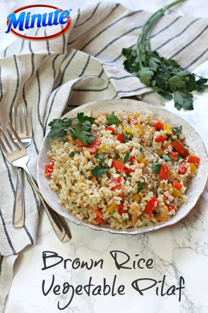 Hungry Couple Brown Rice Vegetable Pilaf