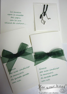 segnalibro cordino ciondoli musica regalo concerto segnalibro cordino ciondoli musica regalo concerto
