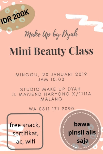 Mini Beauty Class Di Malang 