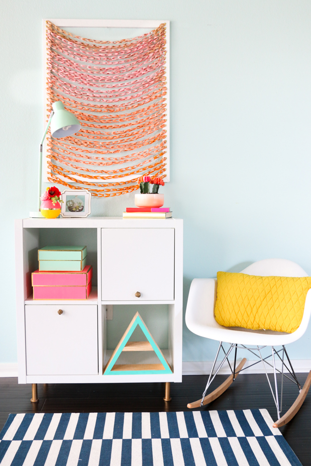 Woven Wall Art a kailo chic life: make it - faux woven wall art Woven Wall Art a kailo chic life: make it - faux woven wall art
