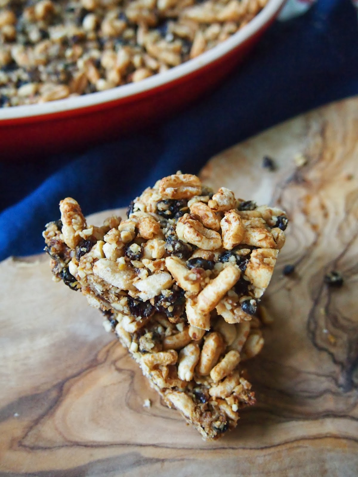 An Avocado A Day Puffed Kamut Energy Bars