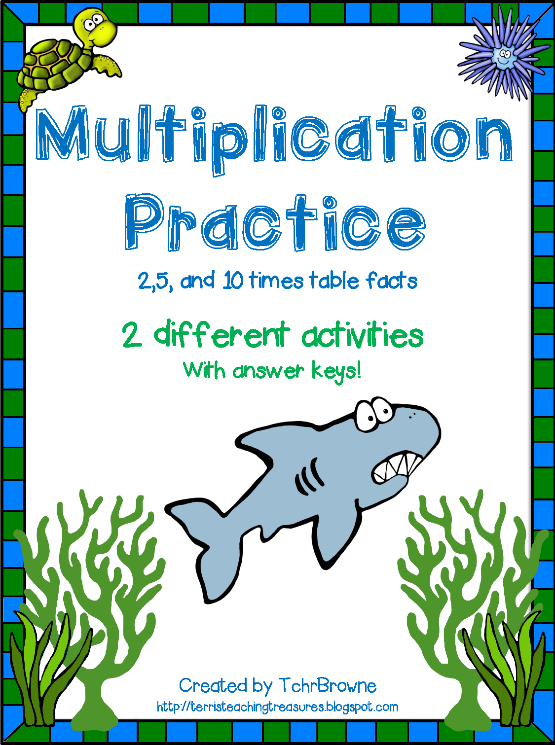 http://www.teacherspayteachers.com/Product/Multiplication-Practice-2510-times-tables-1335976