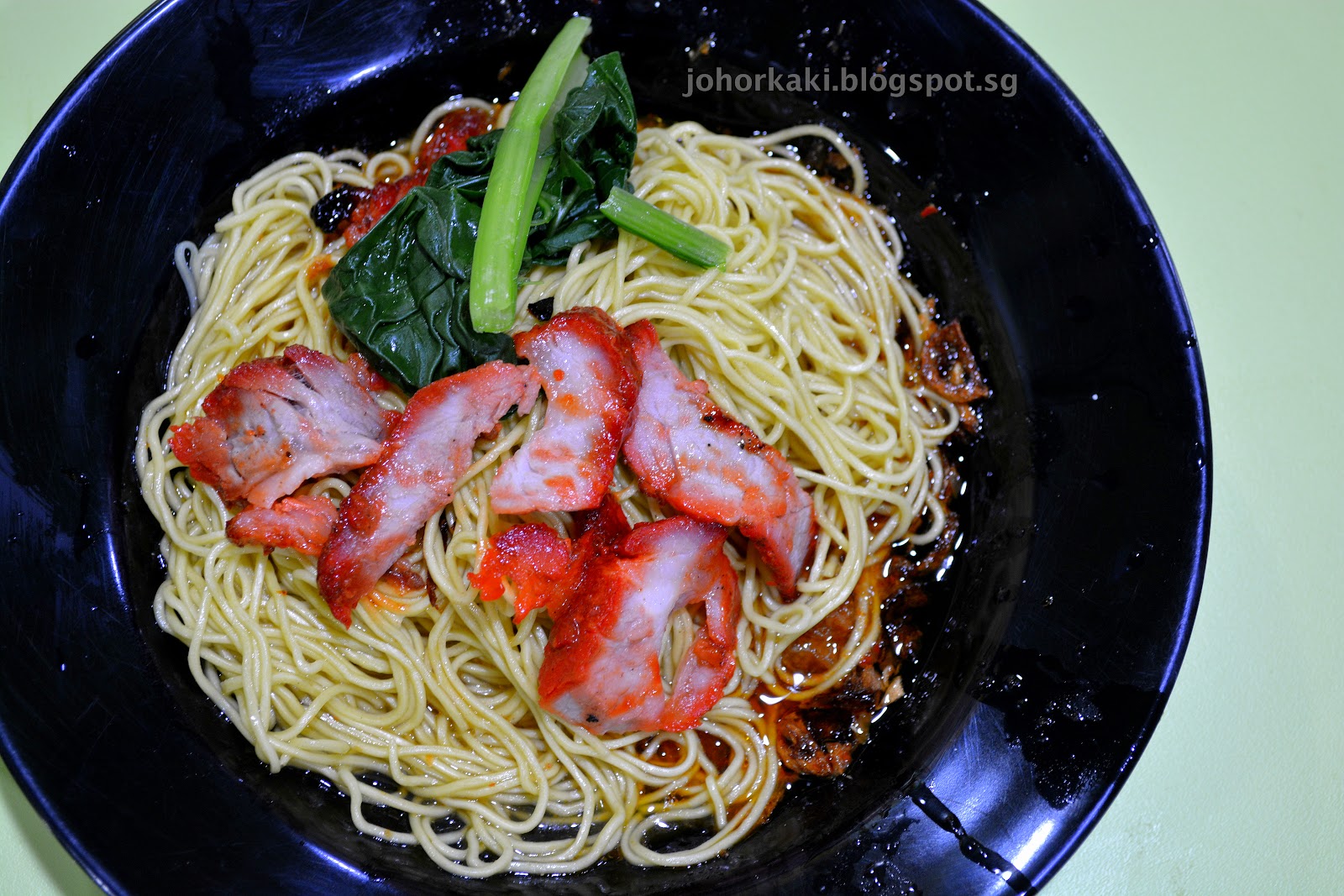 Joo Chiat Ah Huat Wanton Noodle at Dunman Road Food Centre Singapore Tony Johor Kaki Travels
