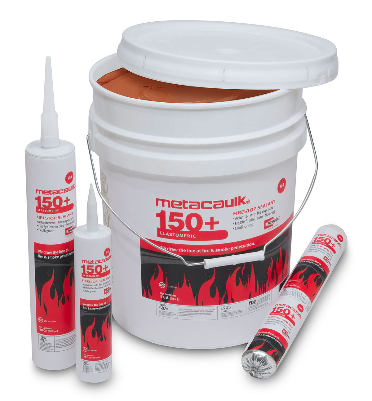 Firex Focus FlameGuard CPVC Compatible Firestopping, Metacaulk 150+