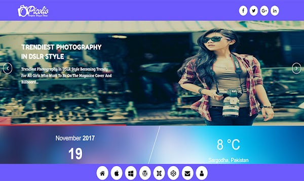 Picolio Blogger Template Picolio Blogger Template