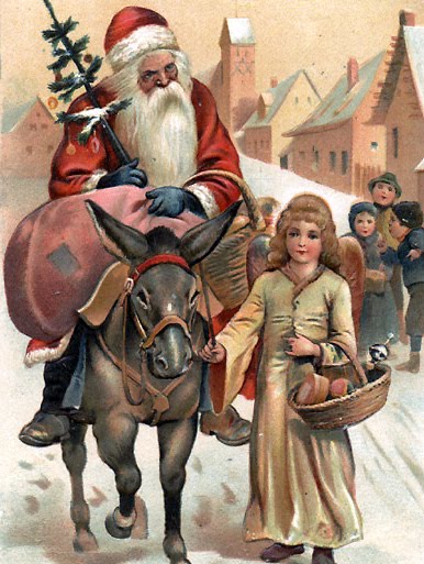 All About Christmas: Santa before reindeer