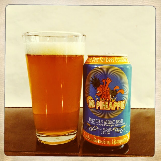 NorCal Beer Blog SanTan Brewing Company Mr. Pineapple Wheat Beer