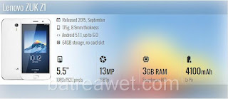 Lenovo ZUK Z1 Lenovo ZUK Z1