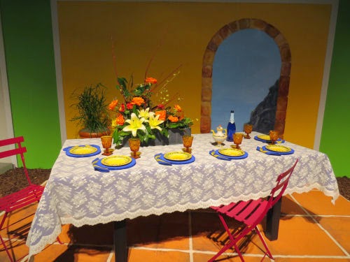 Philadelphia Flower Show 2105- Tables: Enchanted April
