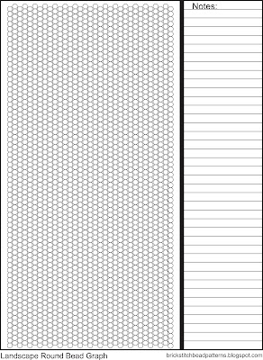 brick stitch bead patterns journal universal landscape free brick stitch graph paper