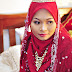 simple muslim girls in red hijab style