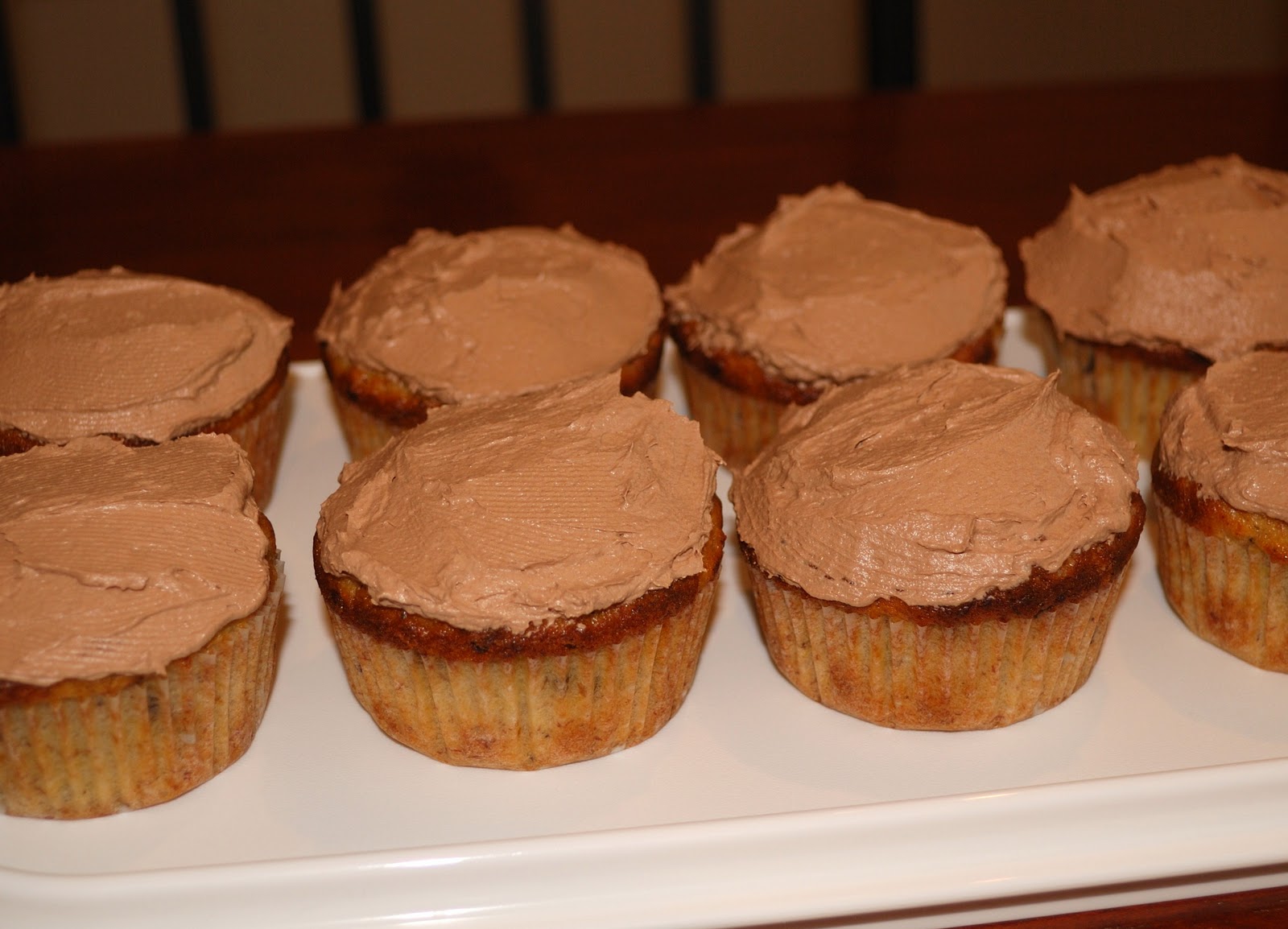 No' Muffins Muffins med sjokolade og banan