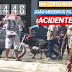Acidente carro x moto na João Medeiros Filho