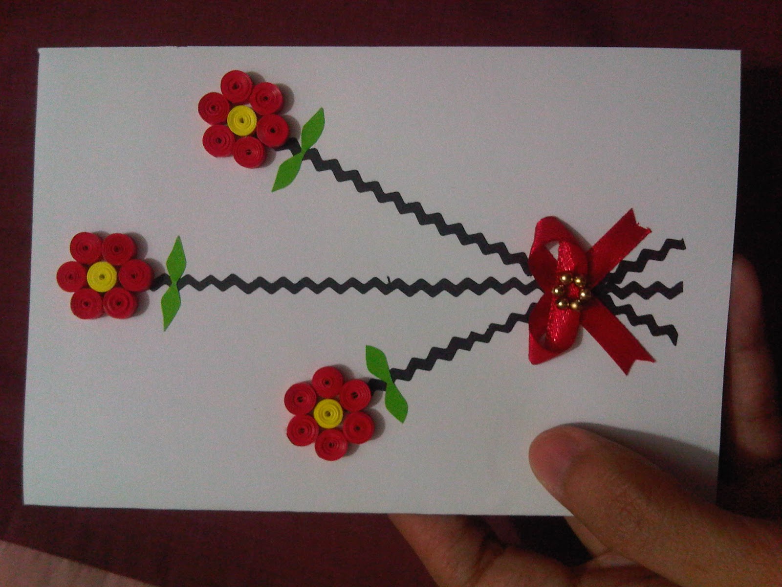 All About Love, Creativity and Life.: Kartu ucapan "Bunga"