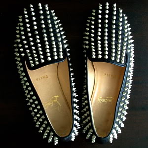 WobiSobi: Faux Studded Loafers, DIY