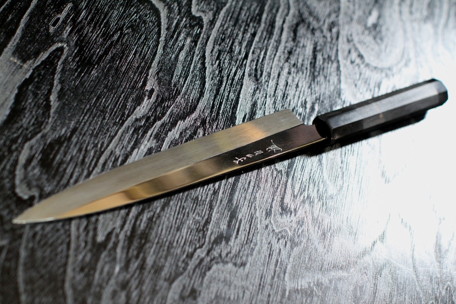 柳刃包丁 青鋼水本焼