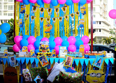 Ultah Raffi ke-2 : DIY Minion Birthday Party