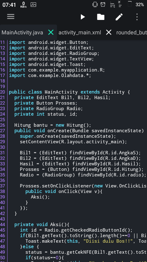 [Android] Aplikasi Pemrograman Java dan Android Offline Compiler di Android