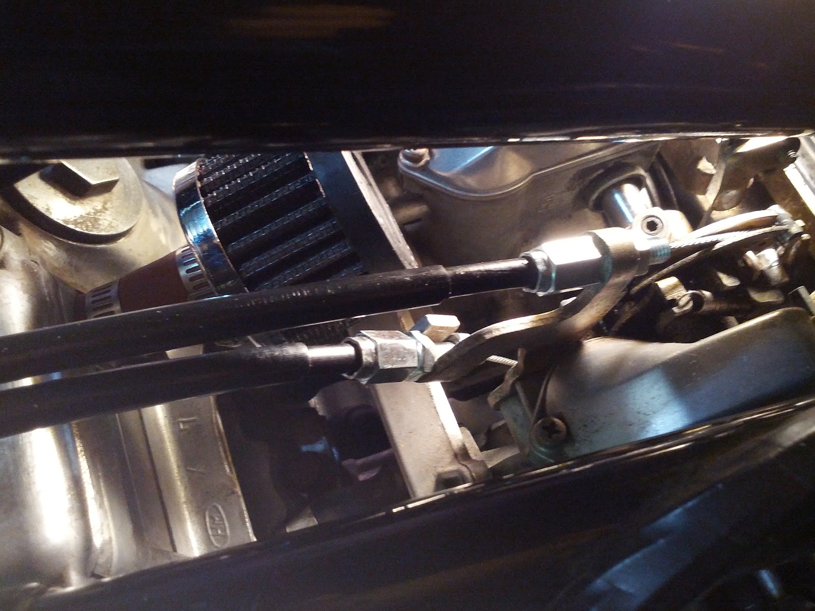 '77 HONDA CB750 Bars Install