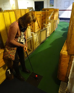 Paradise Island Adventure Golf course at Valley Centertainment in Sheffield