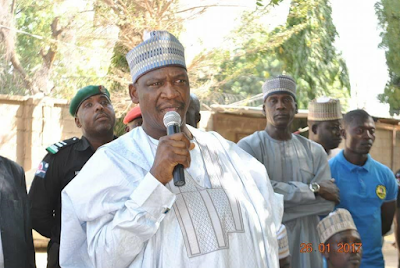 Photogist: Borno State Government Hands Over Women & Children Rescued From Boko Haram To Their Families