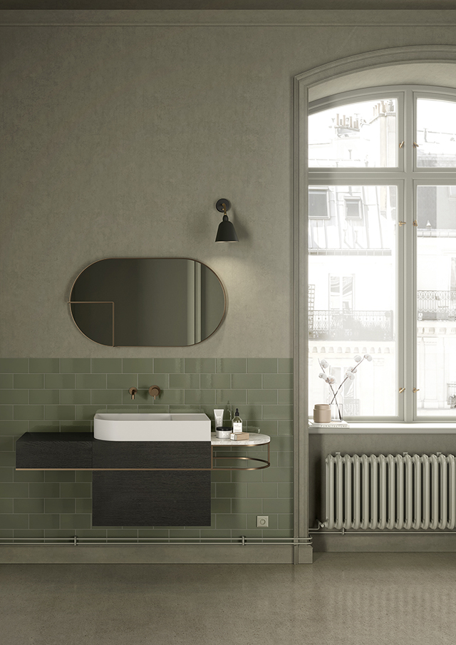 Nouveau Bathroom Collection by Bernhardt-Vella for Ex.t