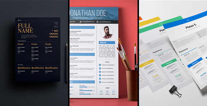 Free Clean CV-Resume Templates to Download Free Clean CV-Resume Templates to Download