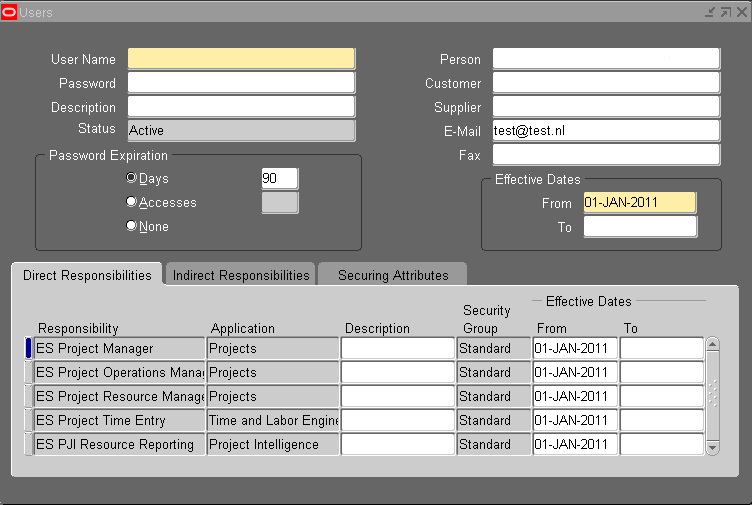 Synchronize Email Address between User and HR Employee Oracle EBS and