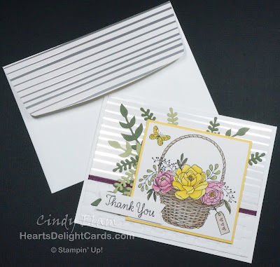 Heart's Delight Cards, Blossoming Basket, Sale-A-Bration 2018