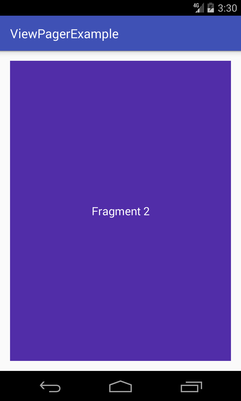 How to create View Pager of Fragment in android