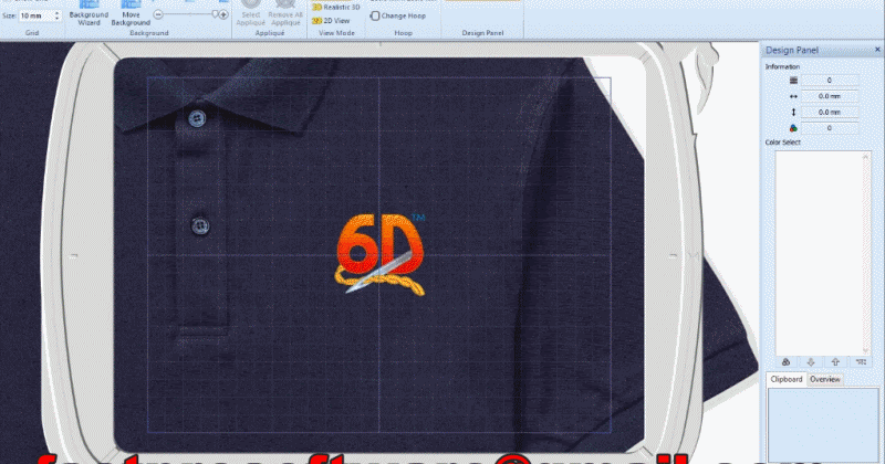 6d embroidery software download