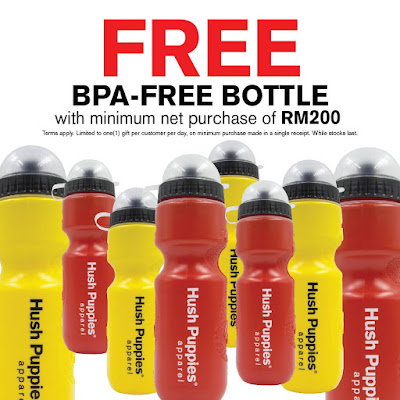 Free BPA-Free Hush Puppies Bottle with Purchase