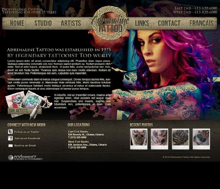 Tattoo Website  Tattoo Designs