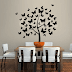 VINILO DECORATIVO ARBOL DE MARIPOSAS W442