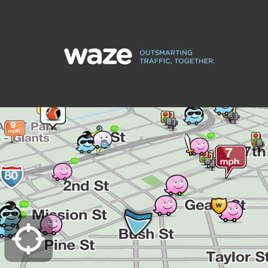 Waze social GPS traffic 