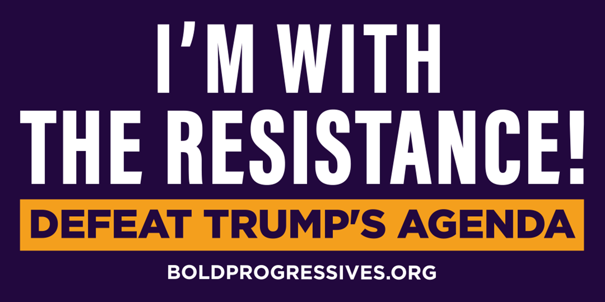 I'm with the resistance!