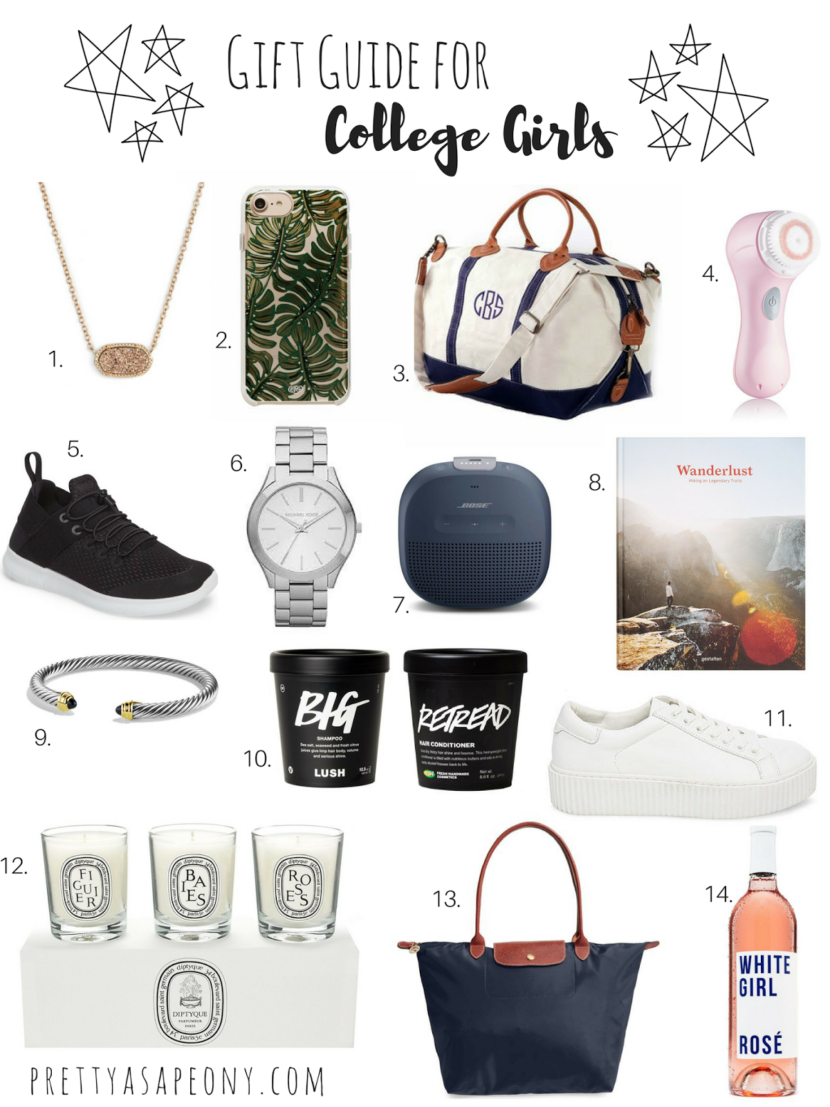 Pretty as a Peony Holiday Gift Guide College Girls