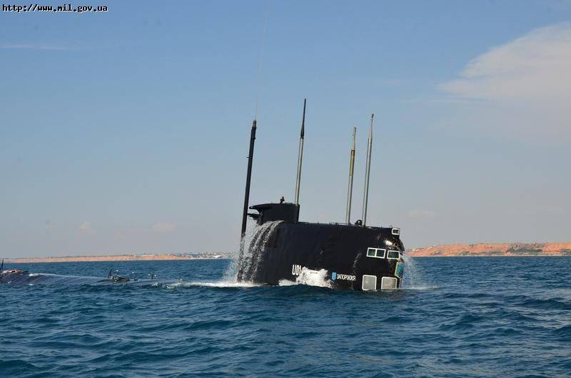 підводний човен Військово-Морських Сил ЗС України U01 Запоріжжя проекту 641
