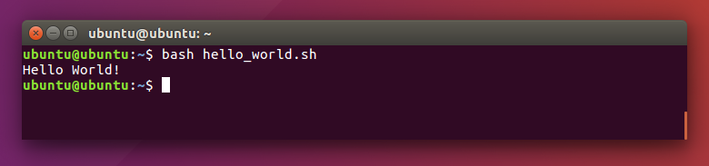 Eksekusi program shell