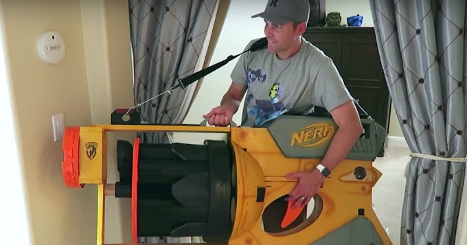 Darts For Sale >> NEWS: Behold the world's largest Nerf gun | The Test Pit Darts For Sale >> NEWS: Behold the world's largest Nerf gun | The Test Pit
